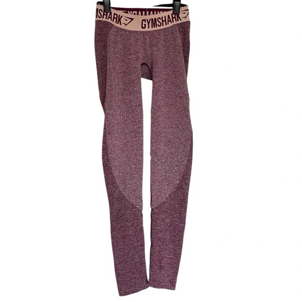 Gymshark Flex Leggings in Marl Purple | XS - Picture 3 of 7
